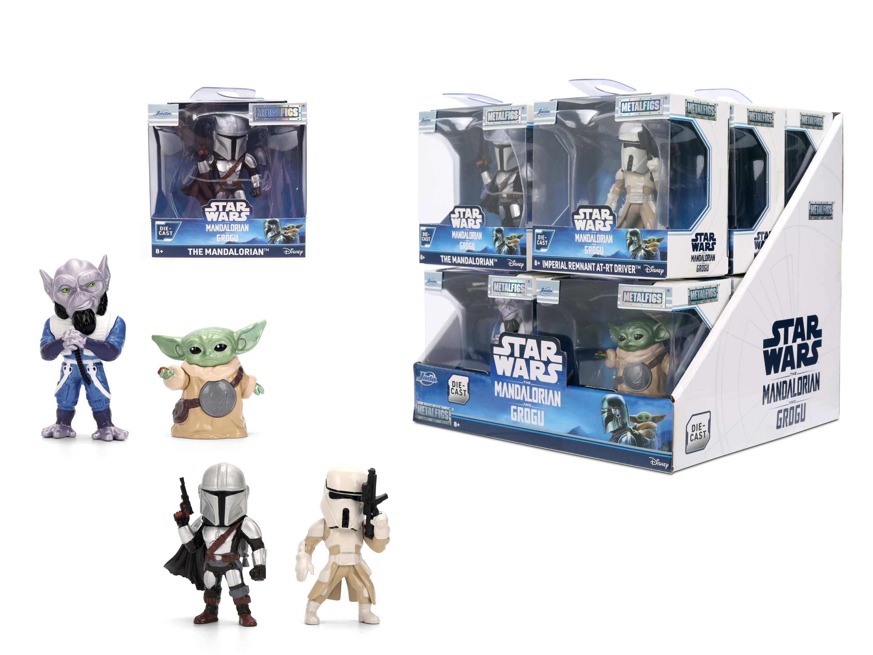 Figurka Jada Star Wars metalowa 6,5cm 1szt.mix