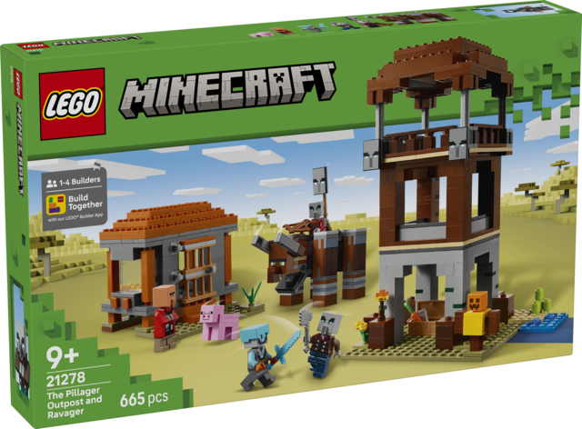 LEGO Minecraft Kryjówka rozbójników i dewastatorów 21278