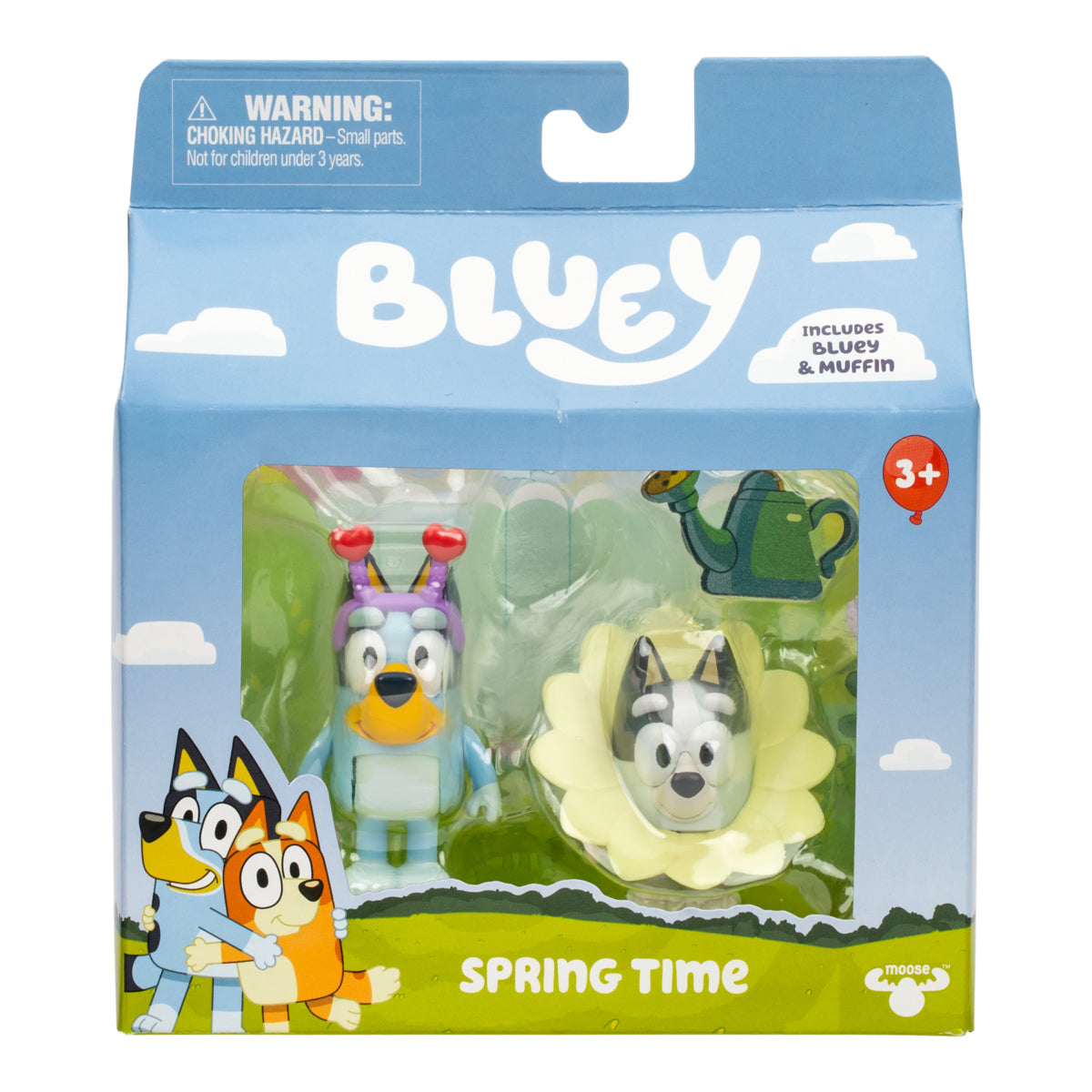 Figurki Bluey Wiosna 2 sztuki BLU18913