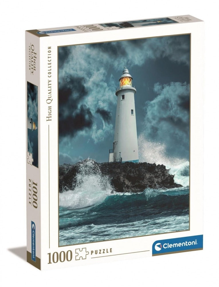 Puzzle 1000 HQ Lightouse In The Storm 39828