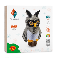 Origami 3D Sowa