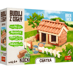 Brick Trick Buduj z cegły Chatka M EKO 61541