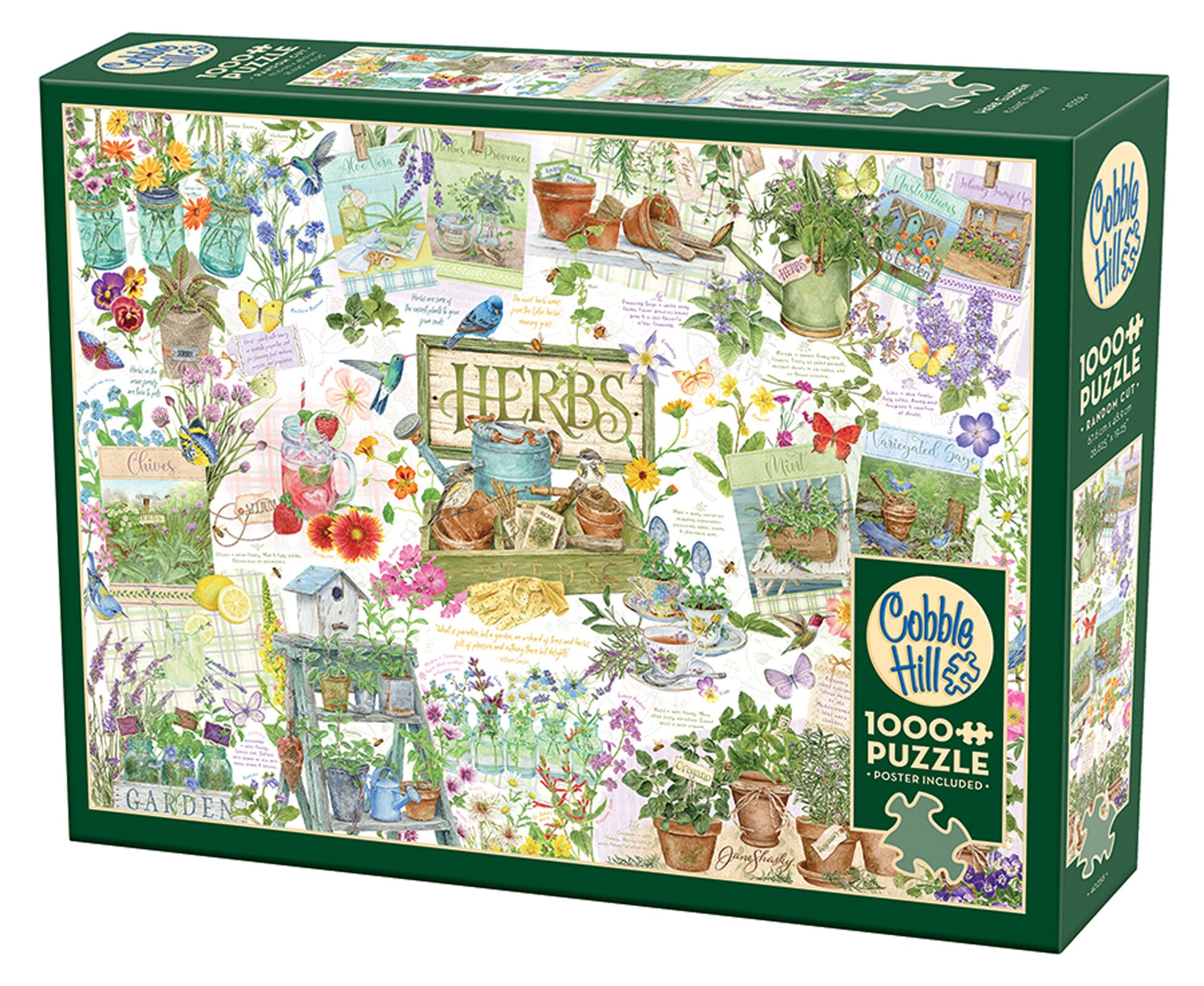 Puzzle 1000 Poradnik ziołowy 112698
