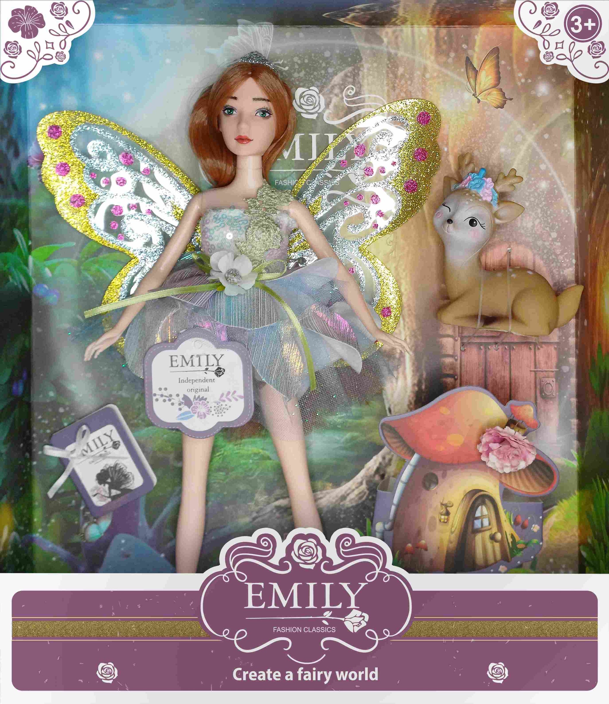 Lalka Emily wróżka blue 30 cm ToysInn