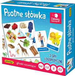 Gra Psotne słówka głoski szumiące