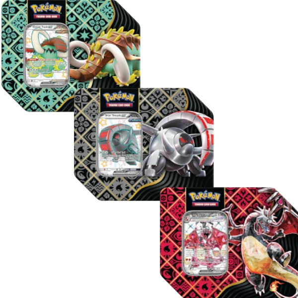 Pokemon TCG: Paldean Fates Tin 5-booster BUNDLE 1 szt. mix