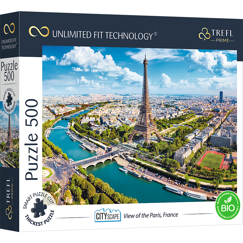 Puzzle 500 UFT Cityscape: Paris France 37456