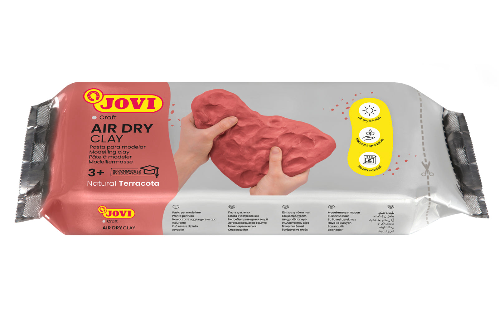Glina modelarska samoutwardzalna terracotta 1000g