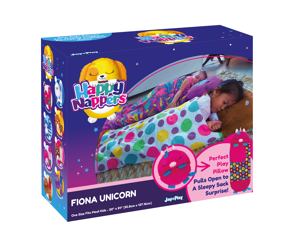 Śpiworek Happy Nappers Fiona fioletowy jednorożec