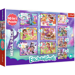 Puzzle 10w1 (20,35,48) Przygody Enchantimals 90354