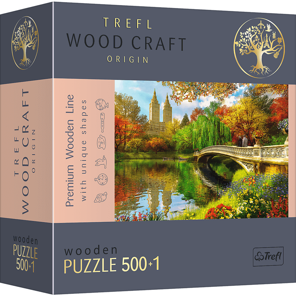 Puzzle 500+1 drewniane Central Park, Manhattan, Nowy Jork 20157