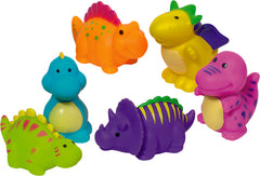 Gumowe zwierzątka do kąpieli Dinozaury 1 sztuka