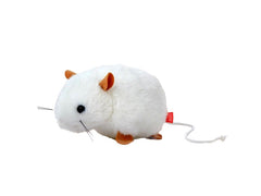 Maskotka ZOO Mysz biała 13cm