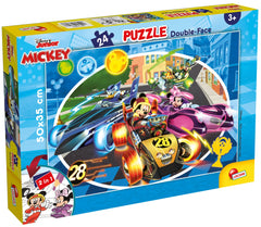Puzzle 24 plus double-face Myszka Miki 304-73986