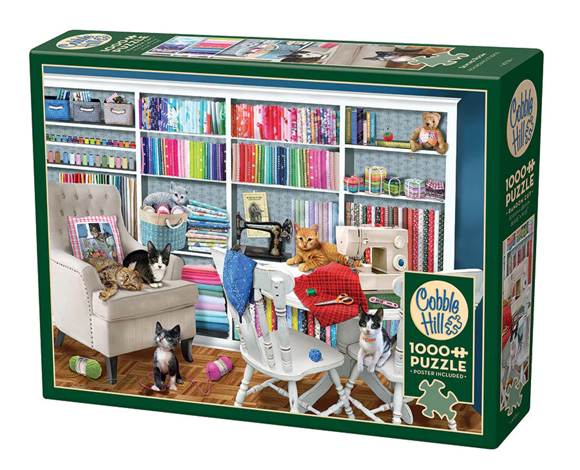 Puzzle 1000 Miejsce do szycia 113605