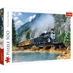 Puzzle 500 Górski pociąg 37379