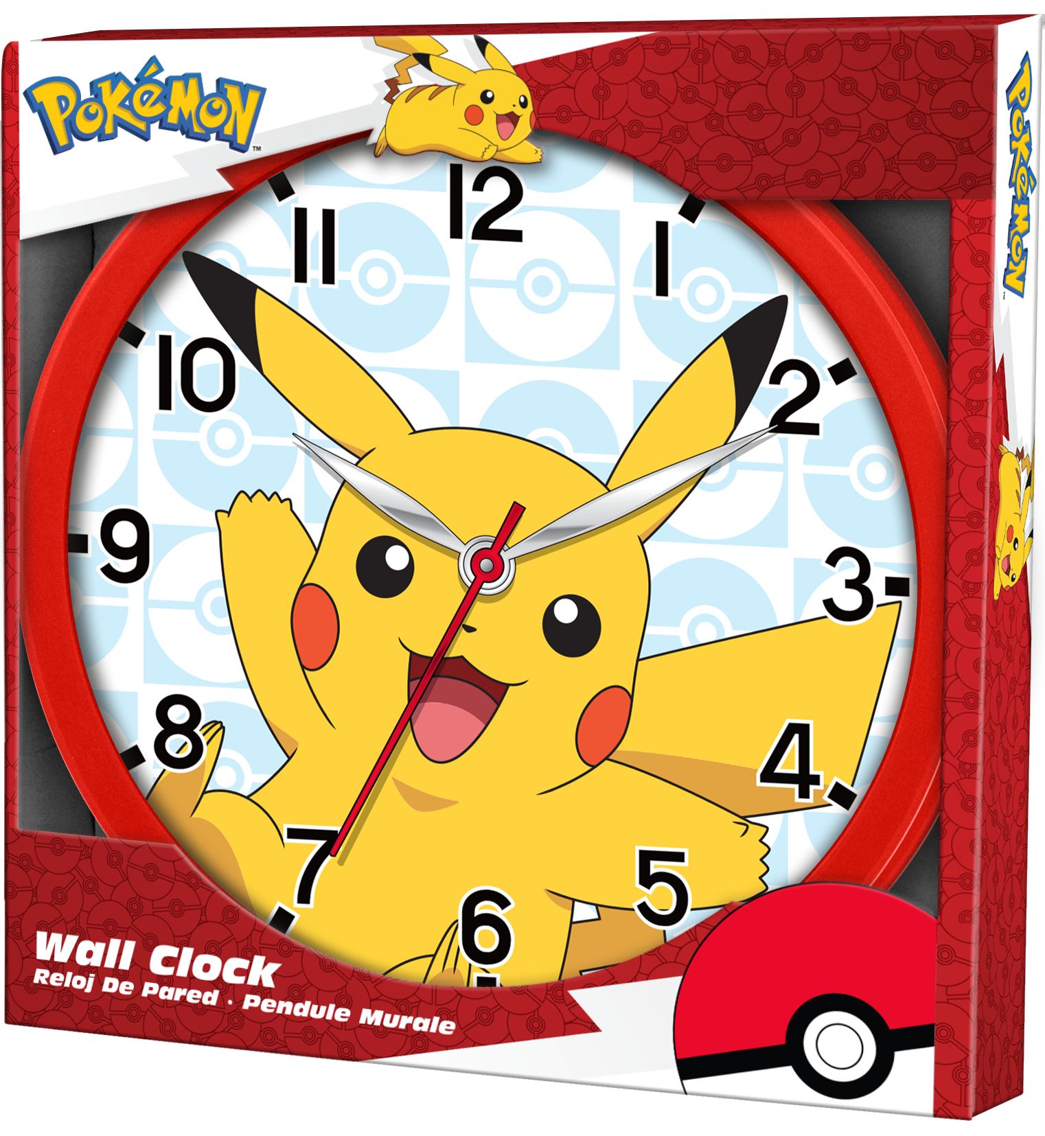 Zegar ścienny Pokemon 25cm POK3159