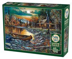 Puzzle 1000 Wypoczynek w górach 113539