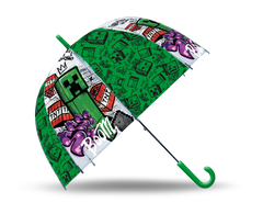 Parasolka manualna przezroczysta Minecraft MC00068