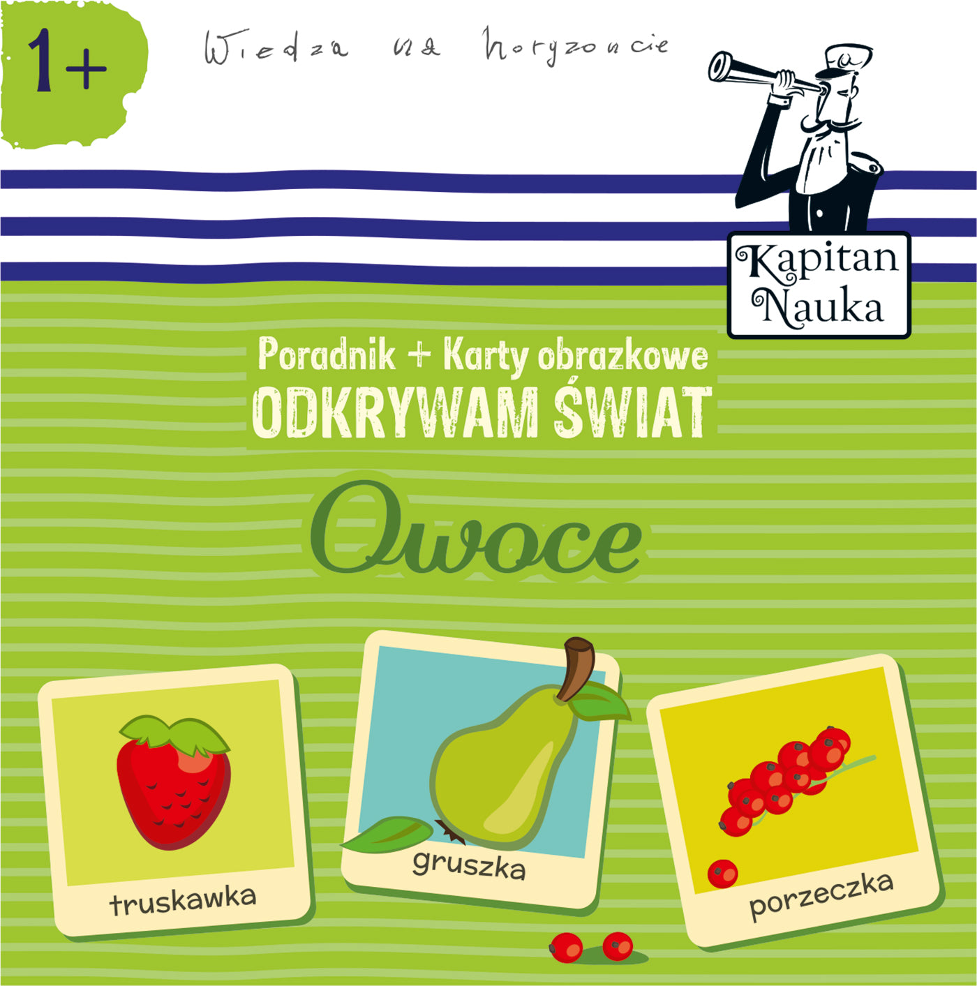 Owoce. Książka + Karty obrazkowe. Odkrywam świat wyd. 2