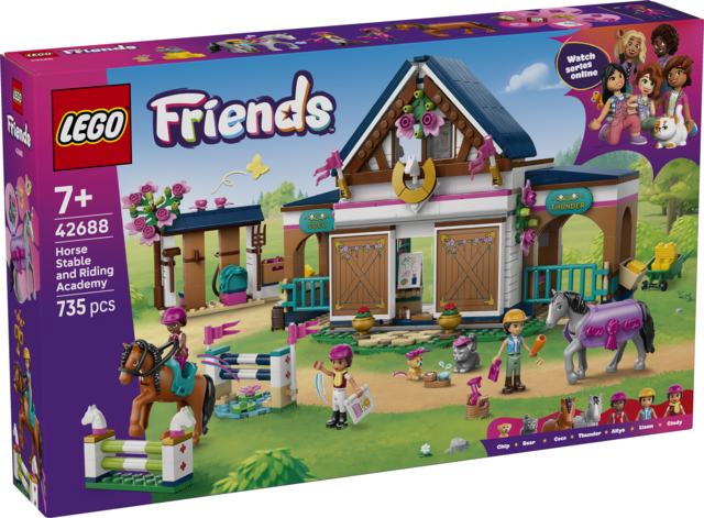 LEGO Friends Stadnina i szkółka jeździecka 42688