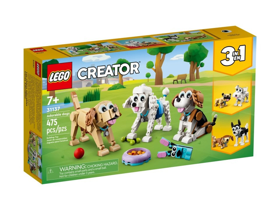 LEGO Creator 3w1 Urocze Psiaki 31137