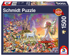 Puzzle 1500 PQ Baśniowa kraina 110832