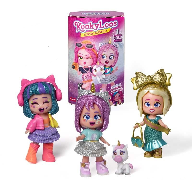 KookyLoos V Glitter Glam (V.0) 1 szt. mix