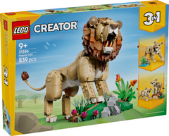 LEGO Creator 3w1 Dzikie Zwierzęta dumny Lew 31386