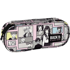 Piórnik owalny Backup komiks Manga pastel PB6A02