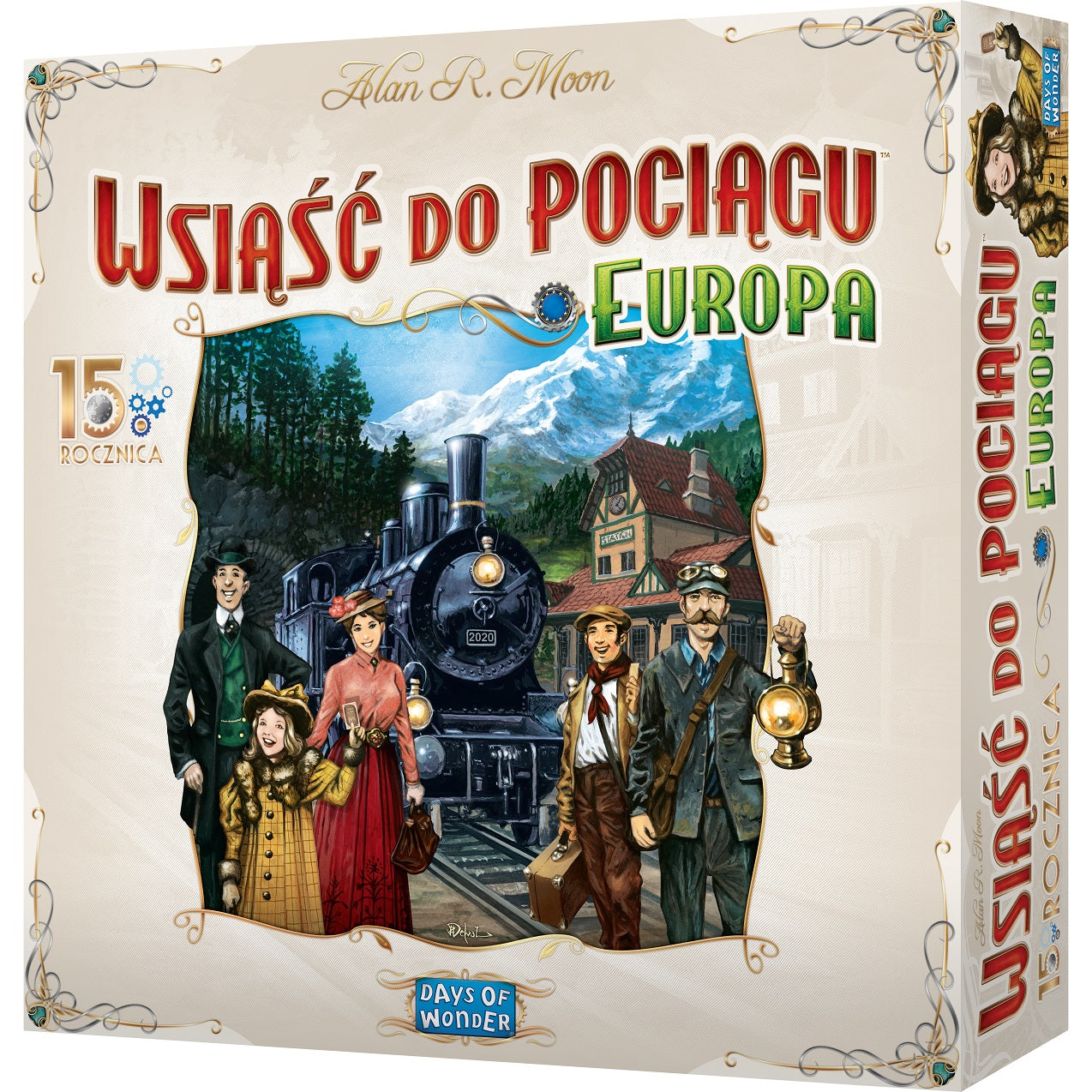 Gra Wsiąść do Pociągu Europa 15 rocznica