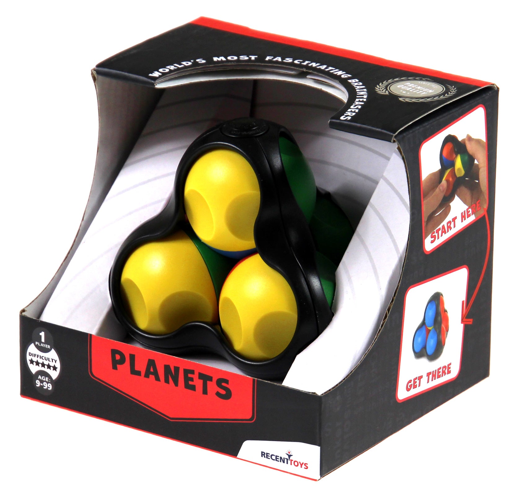 Łamigłówka Planets Recent Toys poziom 5/5
