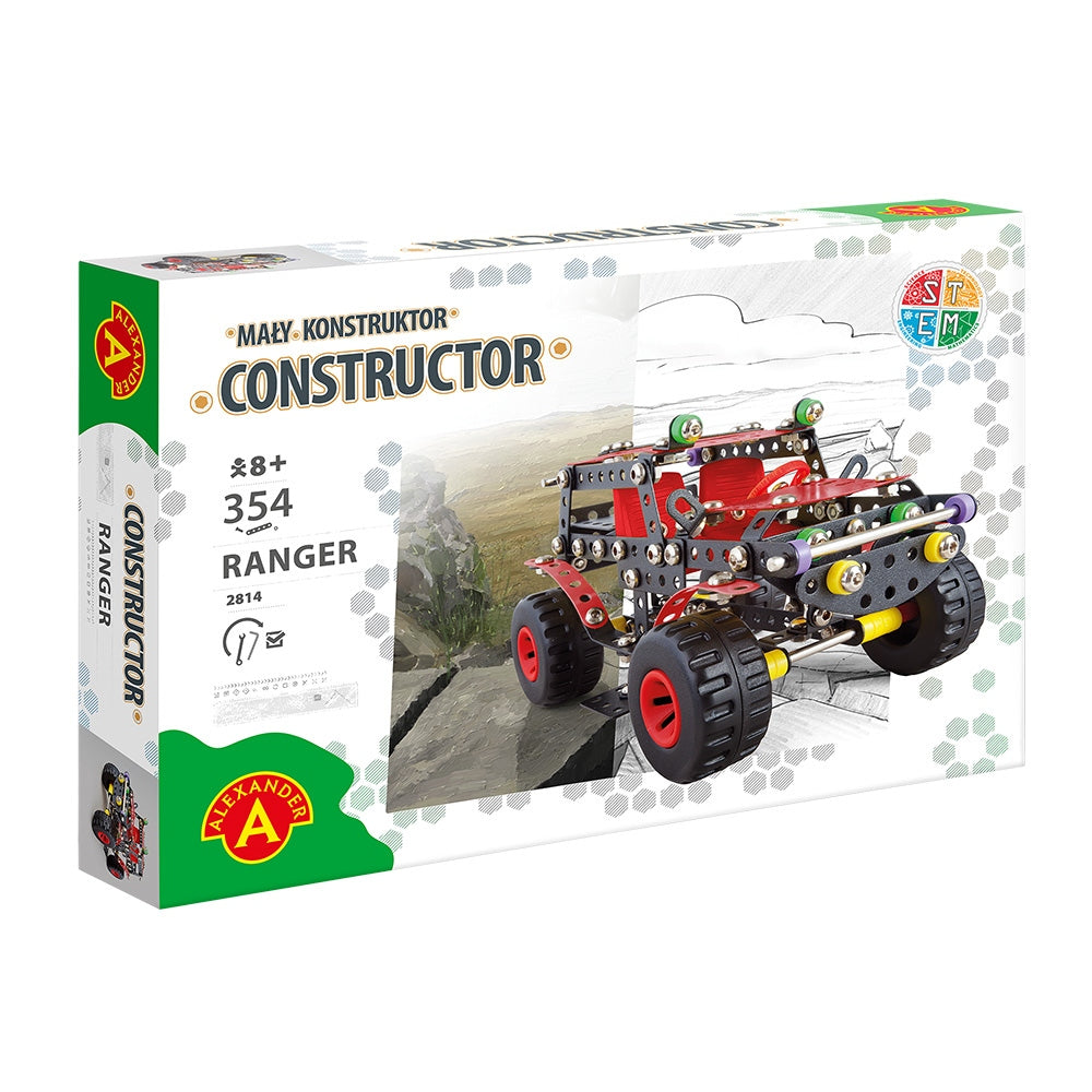 Mały konstruktor Ranger 354 elementy