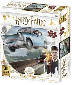 Puzzle 3D 300 magiczne Harry Potter Ford Anglia