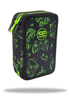 Piórnik 3-komorowy z wyposażeniem Coolpack Jumper 3 game night