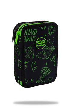 Piórnik 2-komorowy z wyposażeniem Coolpack Jumper 2 game night