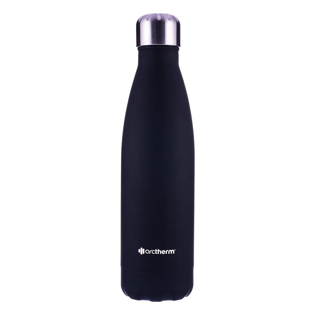 Butelka termiczna czarny gumowy 500ml