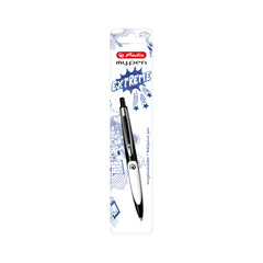 Długopis my.pen Herlitz czarny-biały