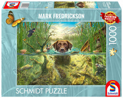 Puzzle 1000 PQ Mark Fredrickson Psia kąpiel 113360