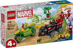 LEGO Spidey Pościg Spina za Electro w dinopojeździe 11198