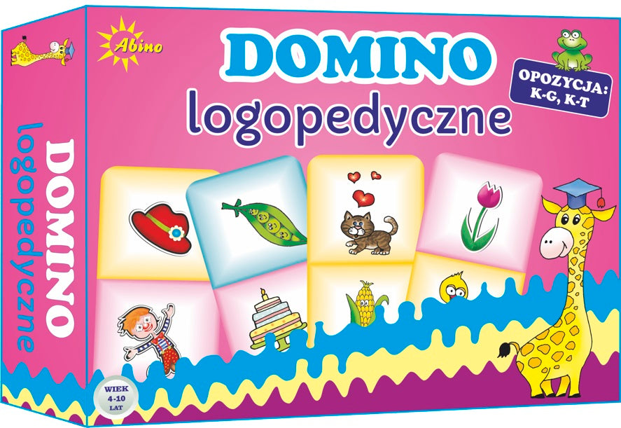 Gra Domino logopedyczne  K-G, K-T