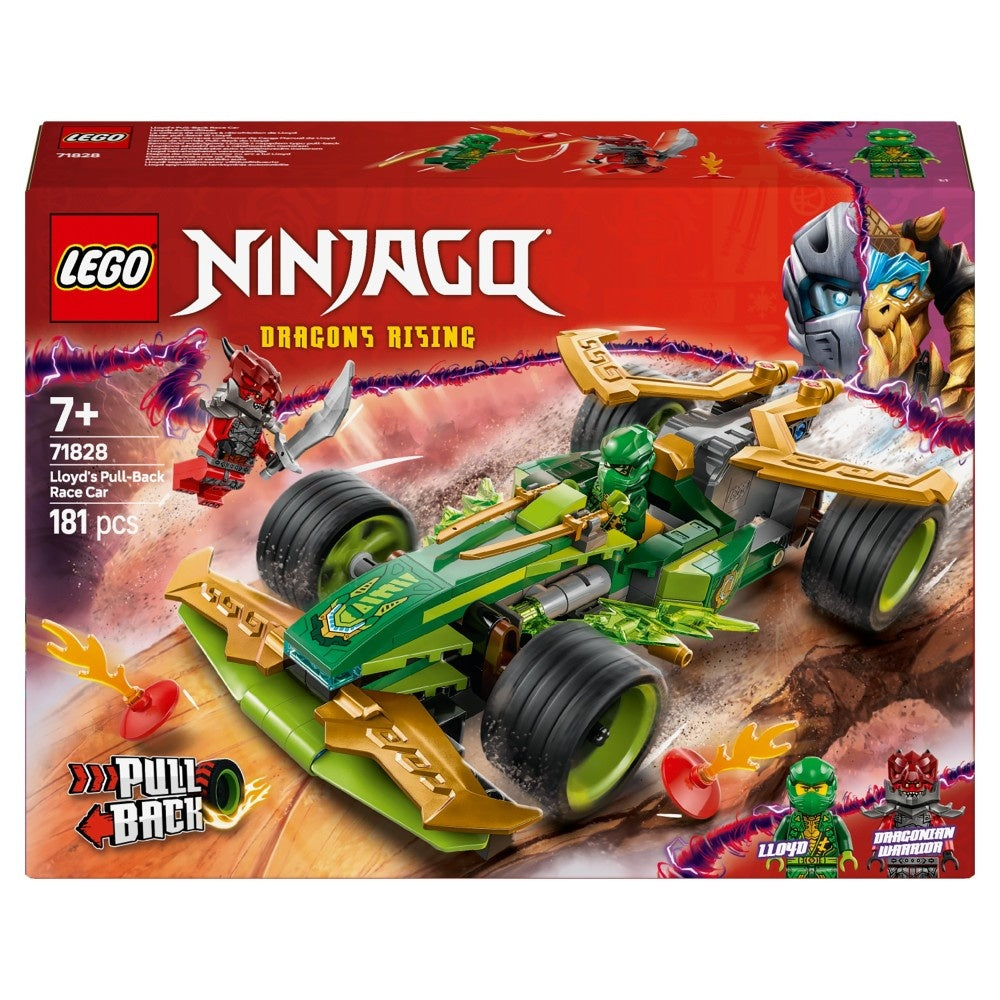 LEGO Ninjago Samochód wyścigowy Lloyda z napędem typu pull-back  71828
