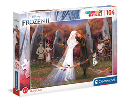 Puzzle 104 super color Frozen 2 25719