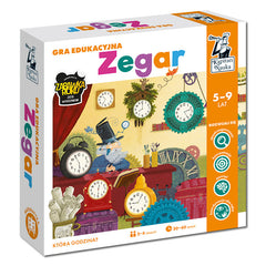 Gra Edukacyjna zegar Kapitan Nauka