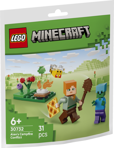 LEGO Potyczka Alex przy ognisku 30732