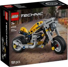 LEGO Technic żółty Motocykl 42225