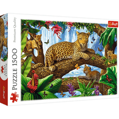 Puzzle 1500 Odpoczynek wśród drzew 26160