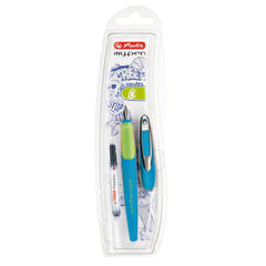 Pióro wieczne Herlitz my.pen niebieski-neon dla leworęcznych