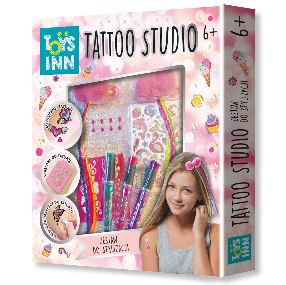 Studio tatuaży z warkoczykami ToysInn STN 6543
