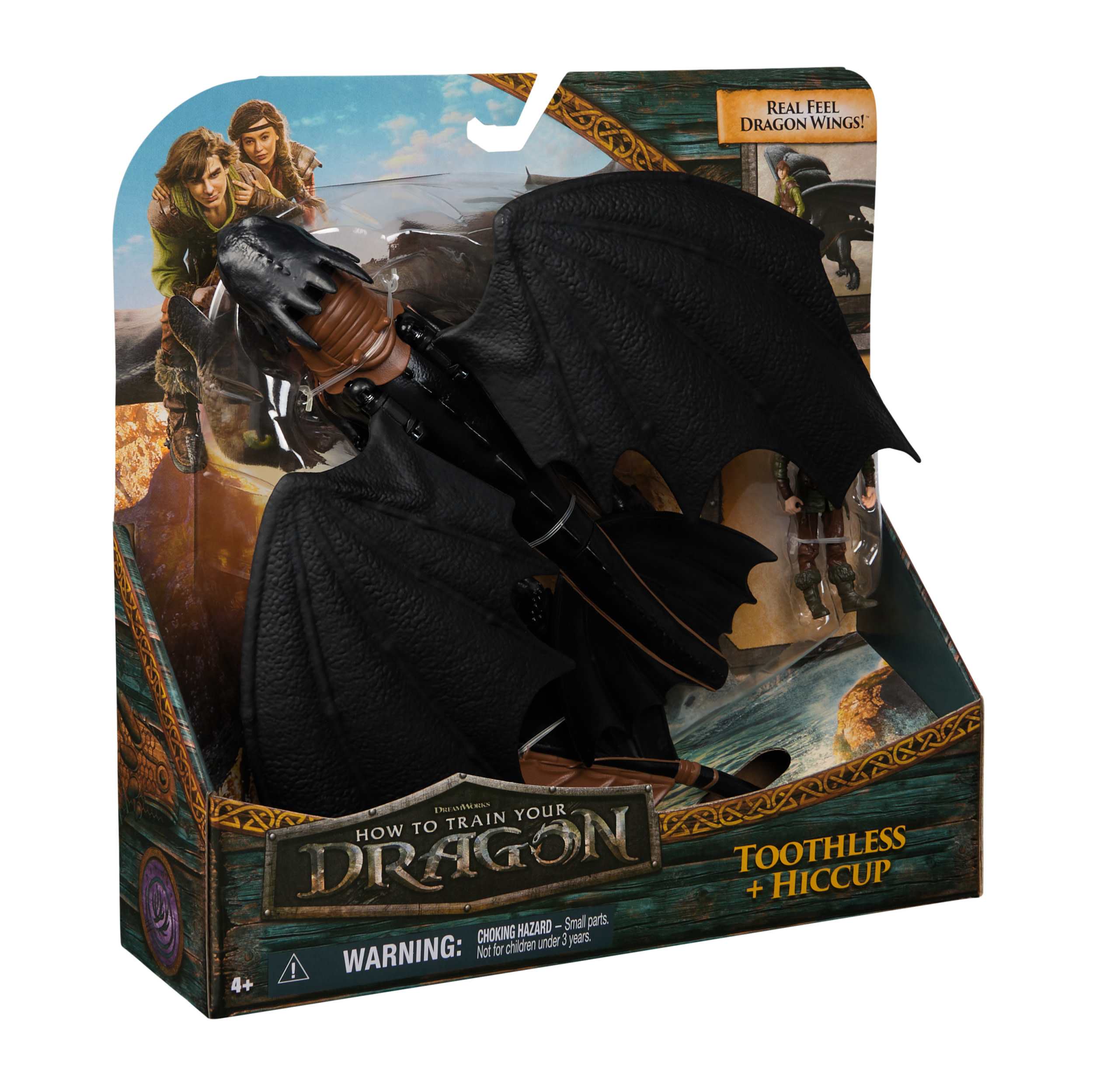 Wiking i smok Toothless + Hiccup Jak Wytresować Smoka
